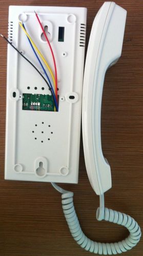 热卖厂家直销 有线门铃 非可视电话机 楼宇对讲机分机 对讲门铃 4线制