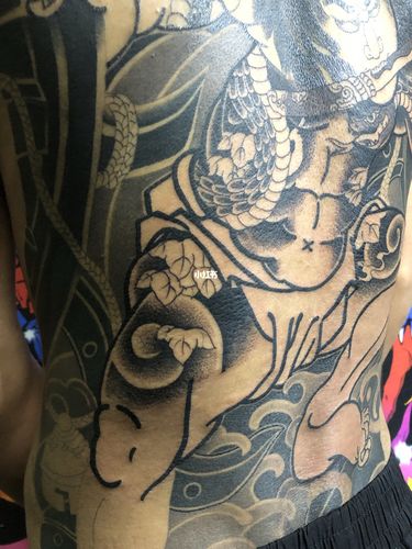 张顺破水门-老传统_纹身_美妆_彩妆