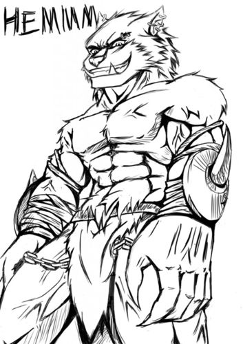 动物拟人化简笔画长景