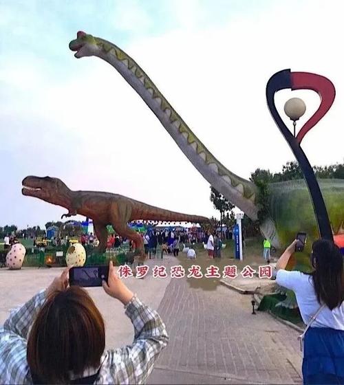 五一遛娃好去处!滨州十里荷塘侏罗纪恐龙主题乐园5