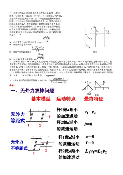 双杆切割磁感线模型(1).docx 5页
