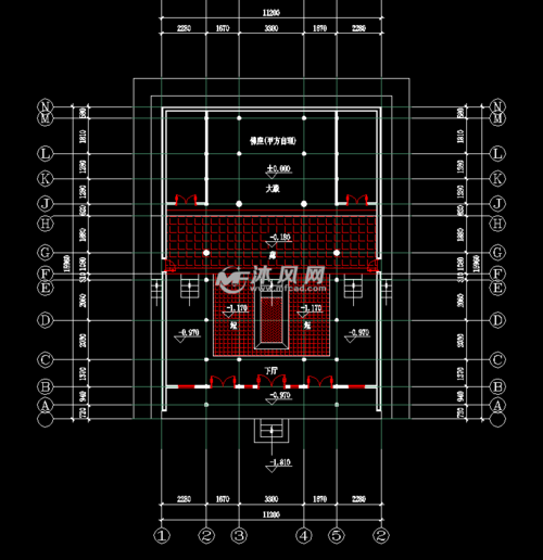 闽南古建筑平立面方案