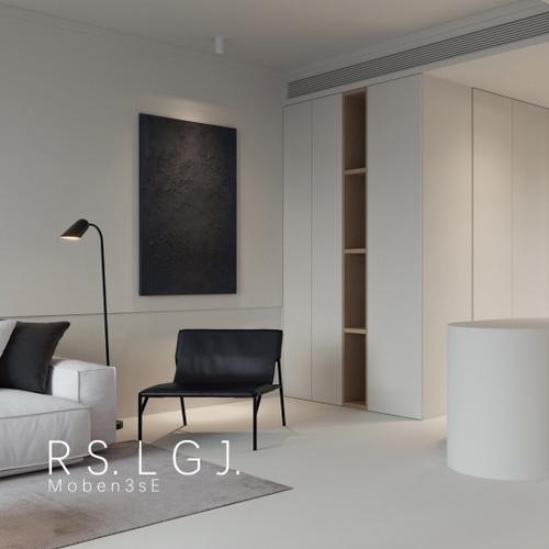 极简风格别墅装修效果图_小红书