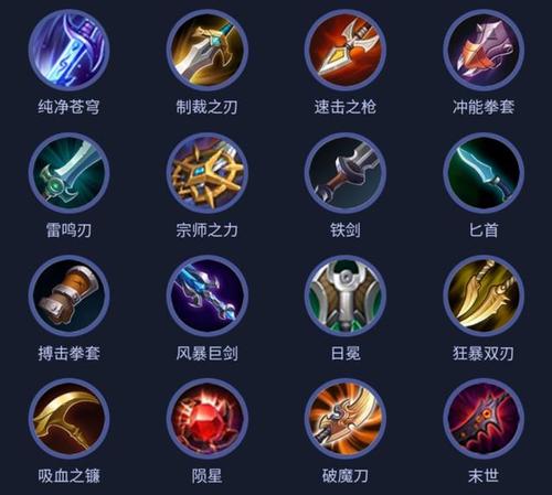 王者荣耀装备大全,这些你都认识吗?收藏起来吧