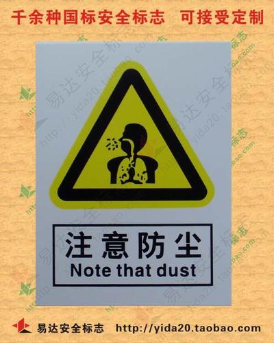 注意耳塞眼镜耳器口罩防尘防护戴防护必须弧光标志牌