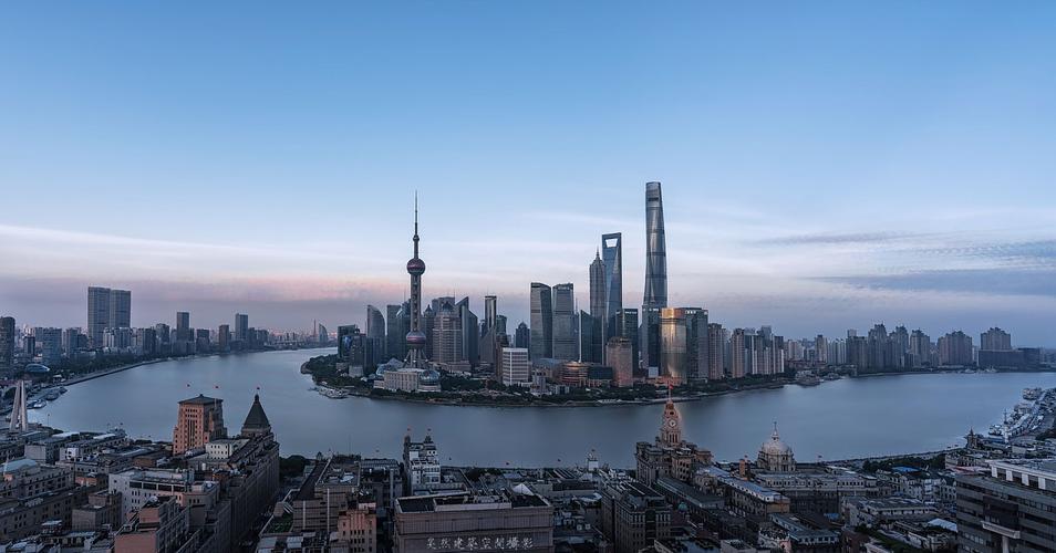 魔都的轮廓上海城市天际线