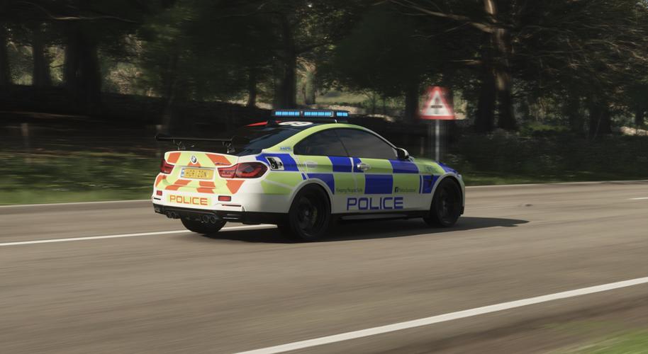 极速地平线4自制警车壁纸分享