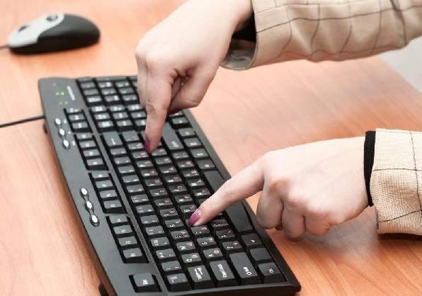 打字二指禅英文怎么说huntandpeck