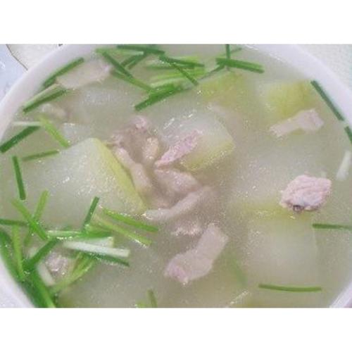 肉丝冬瓜汤