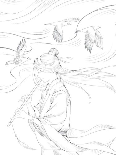 其实学画古风人物一定要练同时还要多练.关于