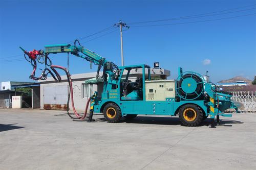 安徽佳乐建设机械有限公司-混凝土湿喷台车 混凝土湿