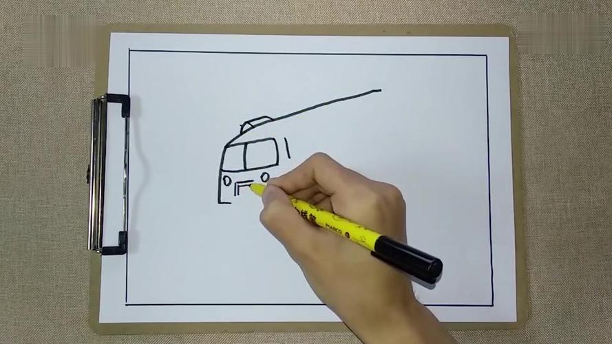 高铁应该怎么画