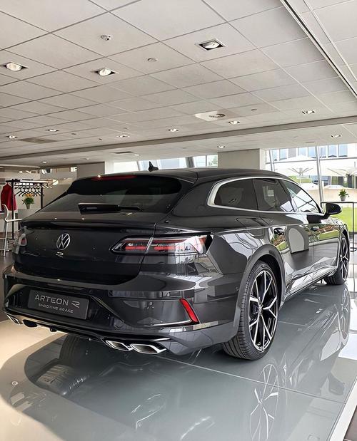 大众cc r猎装版实车 很运动的设计