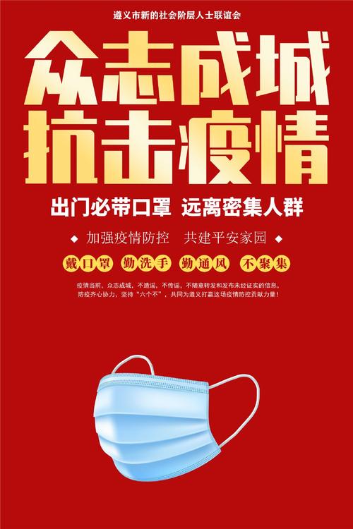 坚持六不抗击疫情众志成城遵义必胜