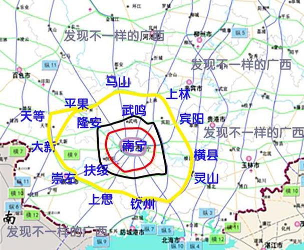 强首府!南宁版的大四环高速,未来可期