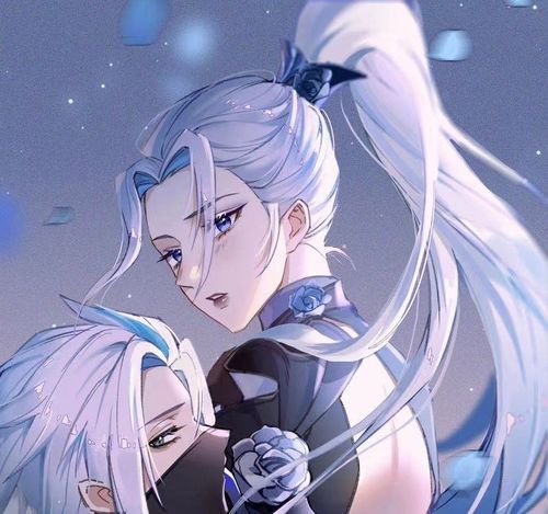 王者荣耀兰陵王花木兰情侣头像