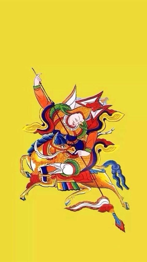 新年行大运佛像高清手机壁纸