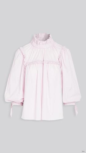 marlene 荷叶边女式衬衫