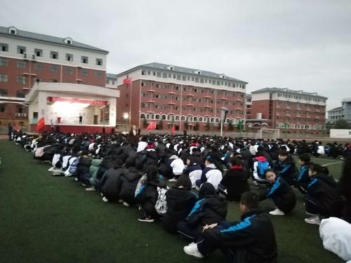 溆浦一中2019住校生消防演练