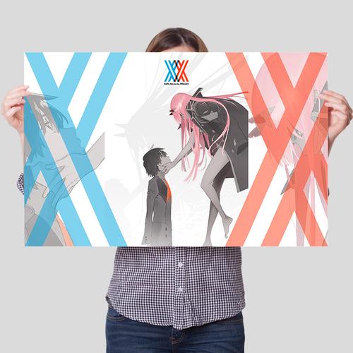 darlinginthefranxx02国家队动漫海报高清壁纸宿舍现代装饰画