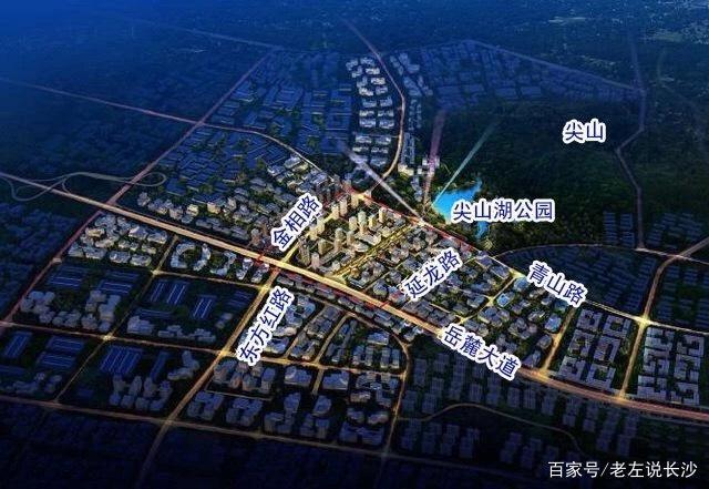 尖山湖国际创新中心规划效果图