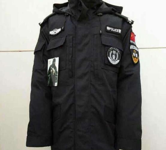 特警棉大衣图片
