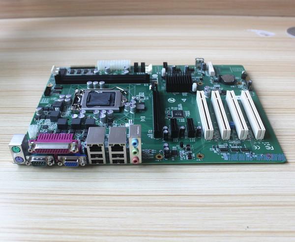 [深圳研威智能科技公司] 双网口 串口 6 槽 3pcie 4pci 工控主板带