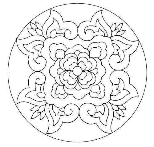 花卉纹样97-传统纹样图典-图片