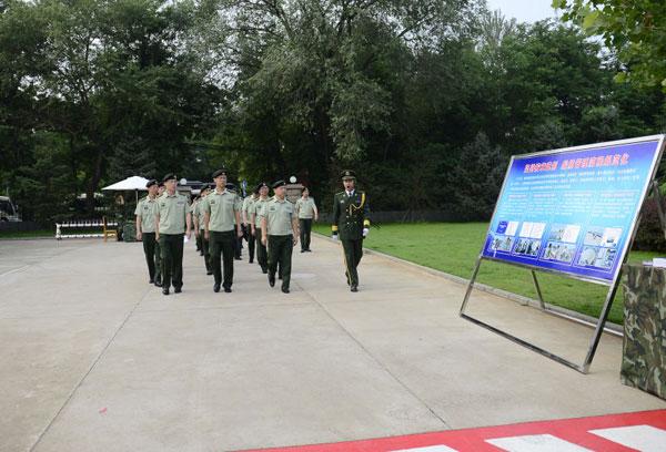 武警河北边防总队召开正规化建设现场会