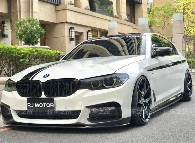全新宝马5系改装案例 g30上气动尽显低趴魅力