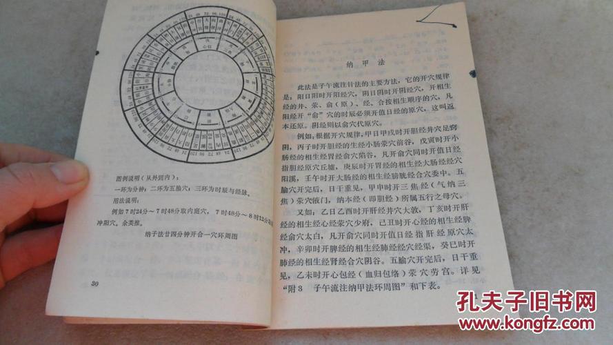 针灸子午流注灵龟八法知要