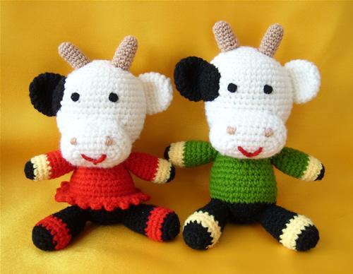 十二生肖的手工毛线编织