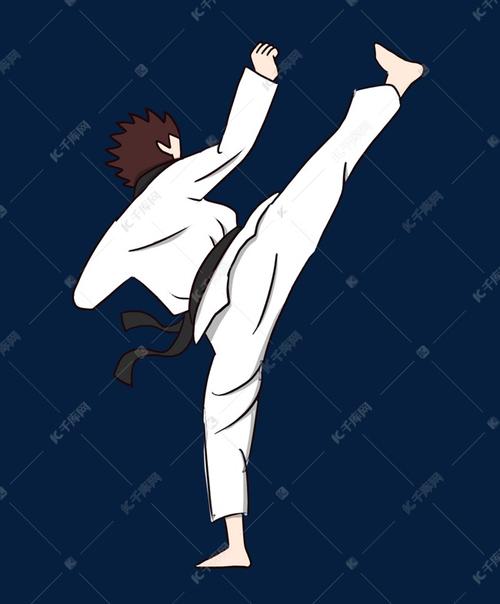 少儿跆拳道武术素材图片免费下载-千库网