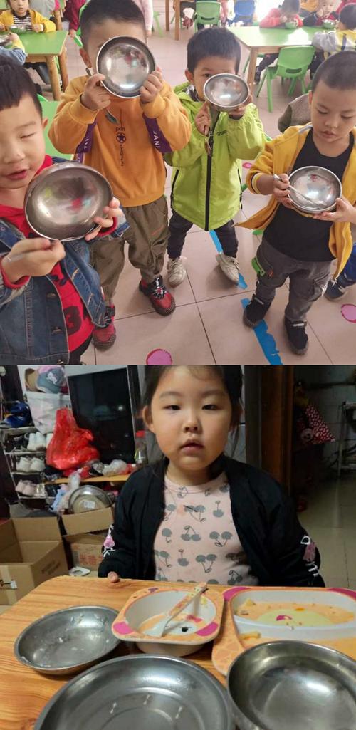 小朋友们的光盘行动!