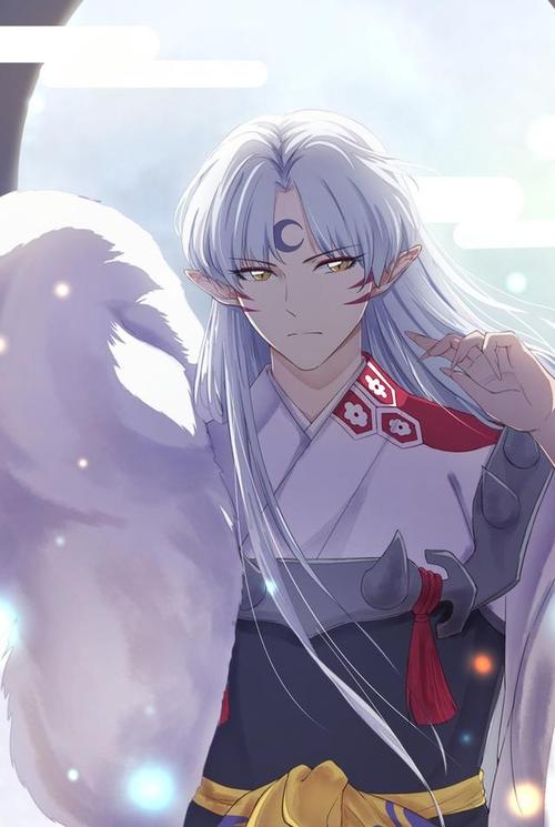 杀生丸插画盘点,致敬神作"犬夜叉",这绝世美颜让千万