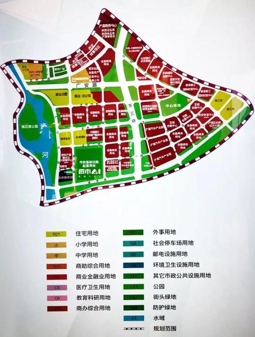 (金融商务区规划图)