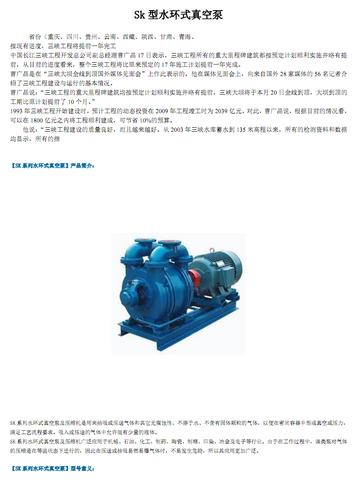 《sk型水环式真空泵》.pdf 22页