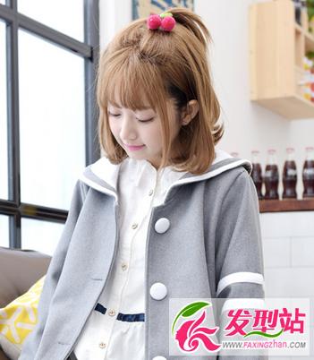 新发型小学女生扎发发型图片儿童时尚发型扎法图片大全