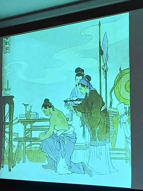 在刘国华老师的讲解和互动和观看《孔融让梨》,《岳母刺字》,《子路借
