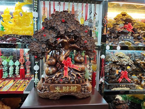 合肥工艺品厂家-合肥摆件批发-桌面摆件工艺品摆件发财树