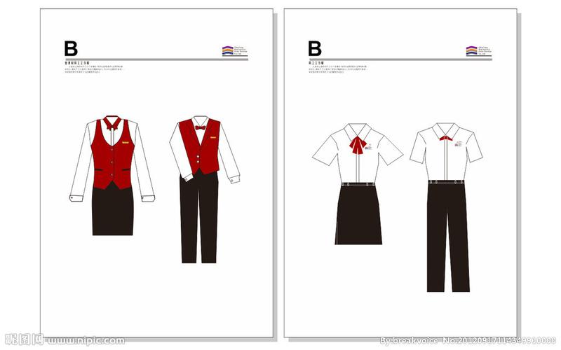 管理层员工工作服员工服装图片