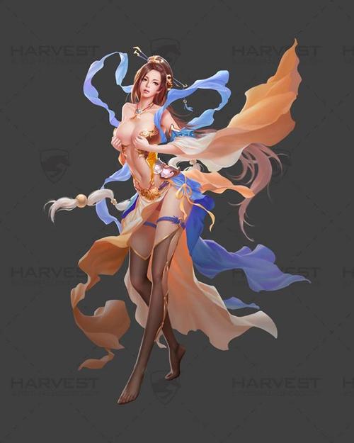 中国风 女神级古装美女图集 三国游戏角色 cg原画设定