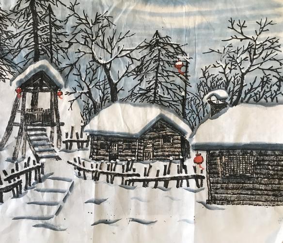 学画画之22雪乡摄影