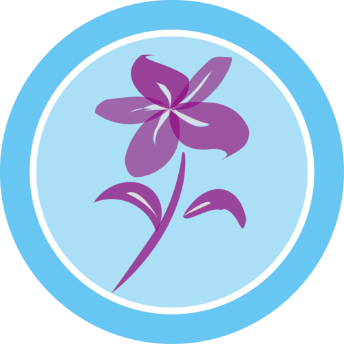 兰花标志|平面|logo|沉默的金子 - 原创作品 - 站酷