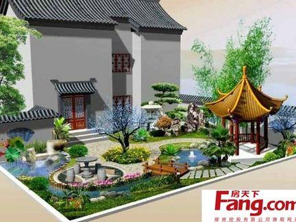 最简单的小庭院设计平面图