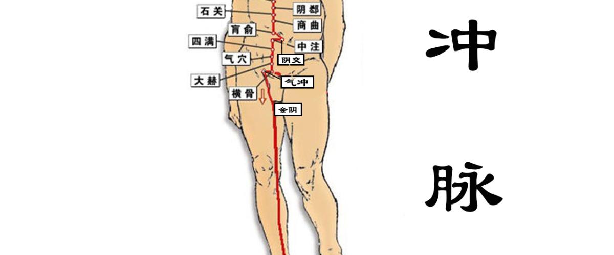 冲脉十二经脉之海