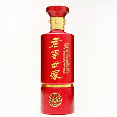 泸州老窖 老窖世家 锦藏 52度 500ml*6瓶 整箱装