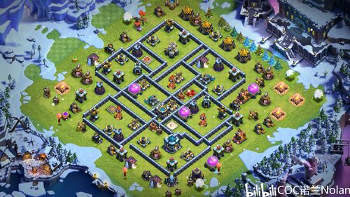 部落冲突13本最强布阵图片阵型链接代码一键复制