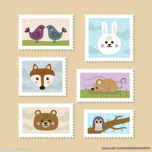 邮票设计图__生活用品_生活百科_设计图库_昵图网.