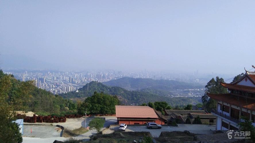 从升山寺看福州市区21